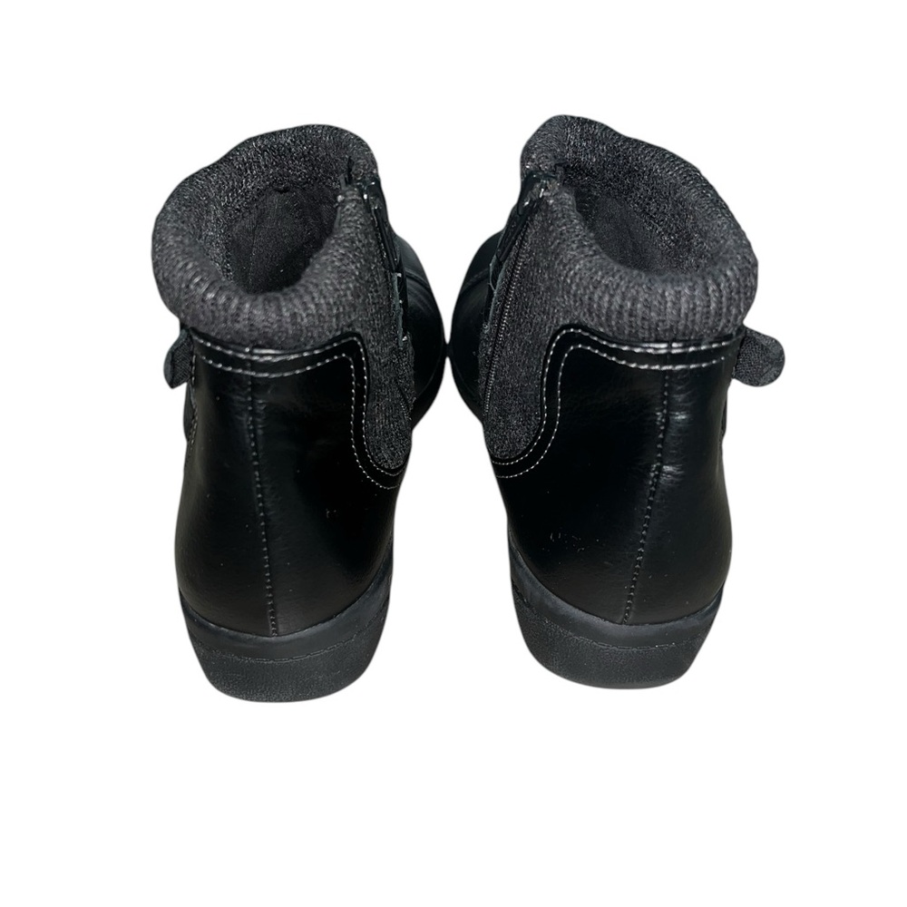 Clarks Women's Cheyn Kisha Ankle Boot Side Zip Black Size 10M - Picture 3 of 7